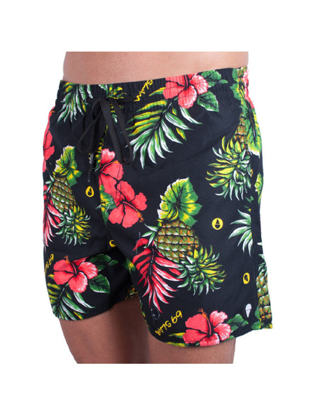69slam Muške plivače 69SLAM boardshort leilani black