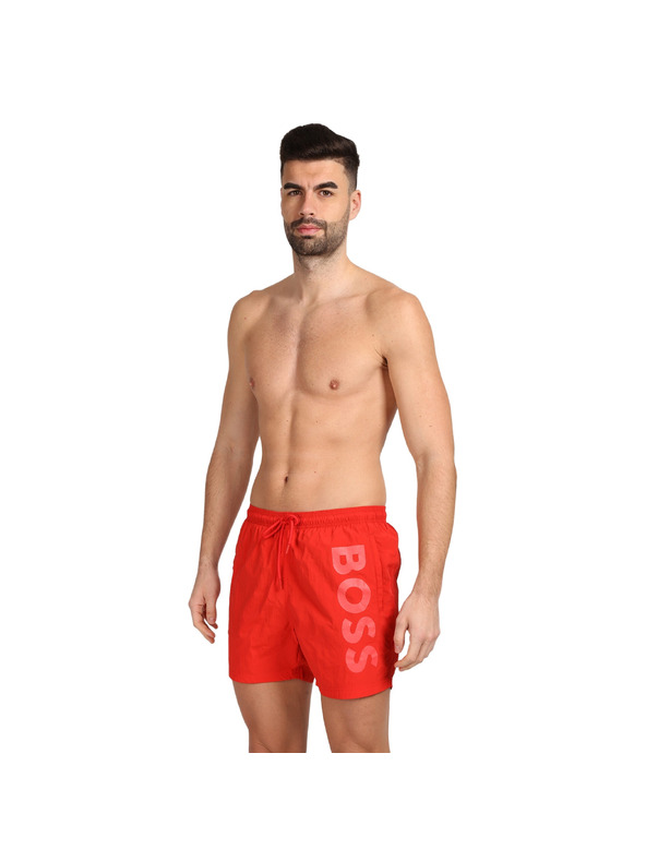 BOSS Muške plivače BOSS crvene
