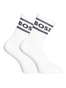 BOSS Komplet od tri - čarape BOSS visoke bijele