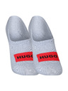 HUGO Set od tri - čarape HUGO niske višebojne