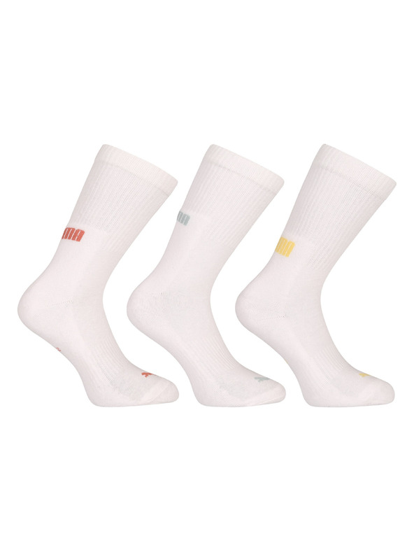 Puma Set od tri - čarape Puma visoke bijele