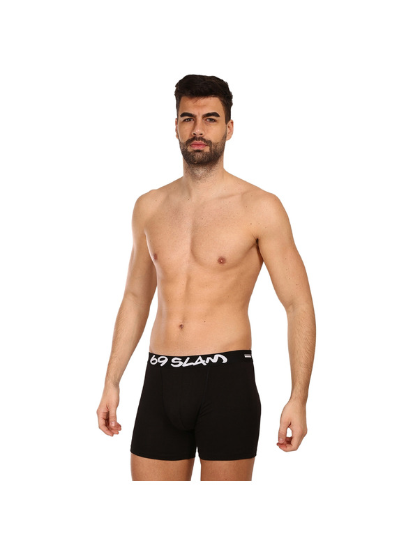69slam Muške boksarice 69SLAM fit bamboo plain
