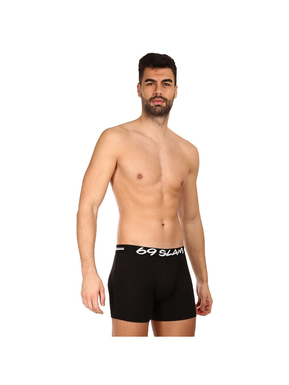 69slam Muške boksarice 69SLAM fit bamboo plain