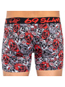 69slam Muške boksarice 69SLAM fit bamboo red sugar crane