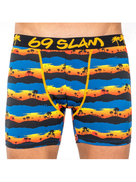 69slam Muške boksarice 69SLAM fit sunset palm
