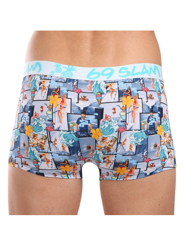 69slam Muške boksarice 69SLAM Hip SUMMER YACHT