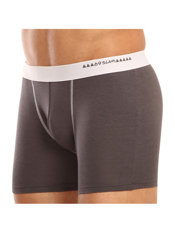 69slam Muške boksarice 69SLAM fit bamboo plain