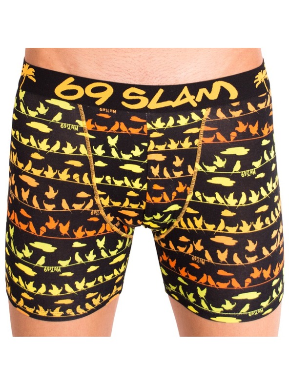 69slam Muške bokserice 69SLAM fit bamboo bird