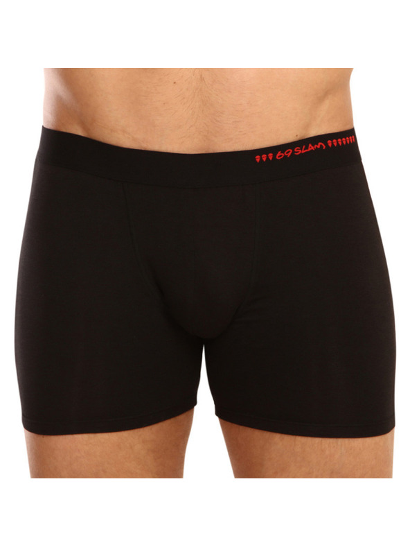 69slam Muške boksarice 69SLAM fit bamboo plain