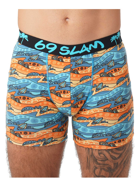 69slam Muške bokserice 69SLAM hip bamboo WEIRD BLOCK ELIJAH