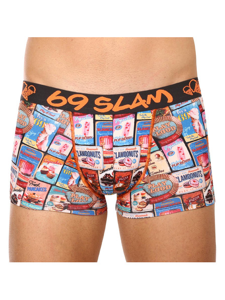 69slam Muške bokserice 69SLAM hip vintage food sign