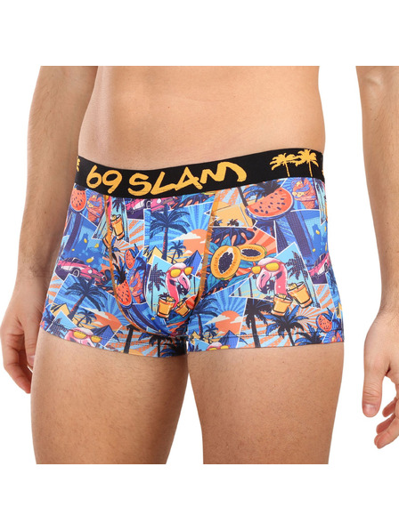 69slam Muške bokserice 69SLAM VICE MASON HIP višebojna