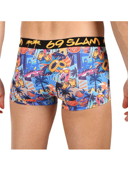 69slam Muške bokserice 69SLAM VICE MASON HIP višebojna