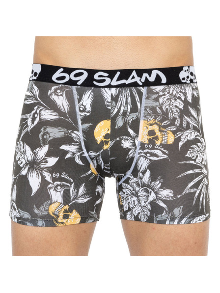 69slam Muške bokserice 69SLAM fit bamboo wild garden
