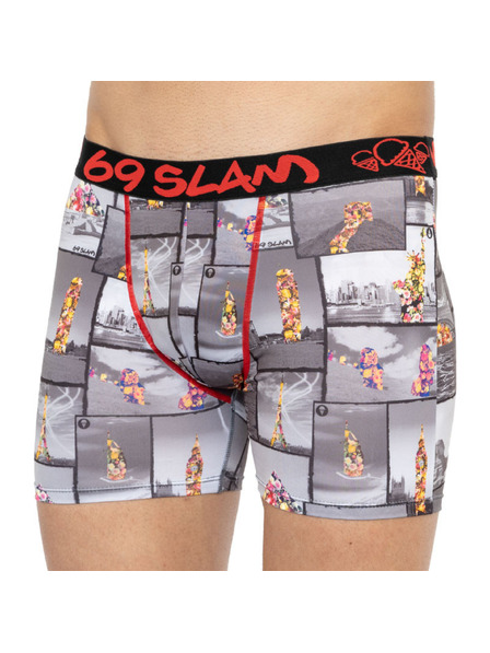 69slam Muške bokserice 69SLAM fit around the world