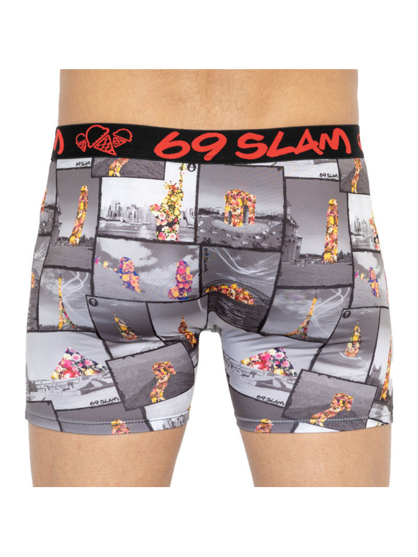 69slam Muške bokserice 69SLAM fit around the world