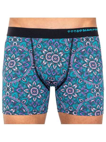 69slam Muške bokserice 69SLAM fit pastel mandala