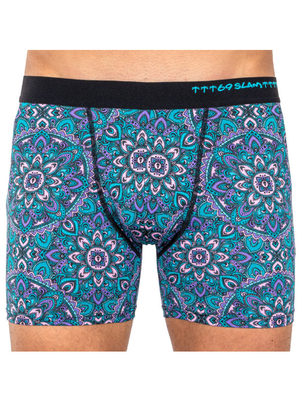 69slam Muške bokserice 69SLAM fit pastel mandala