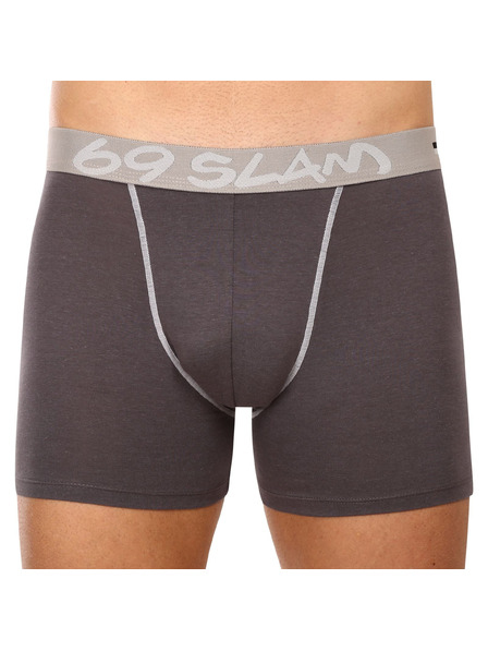 69slam Muške boksarice 69SLAM fit bamboo plain