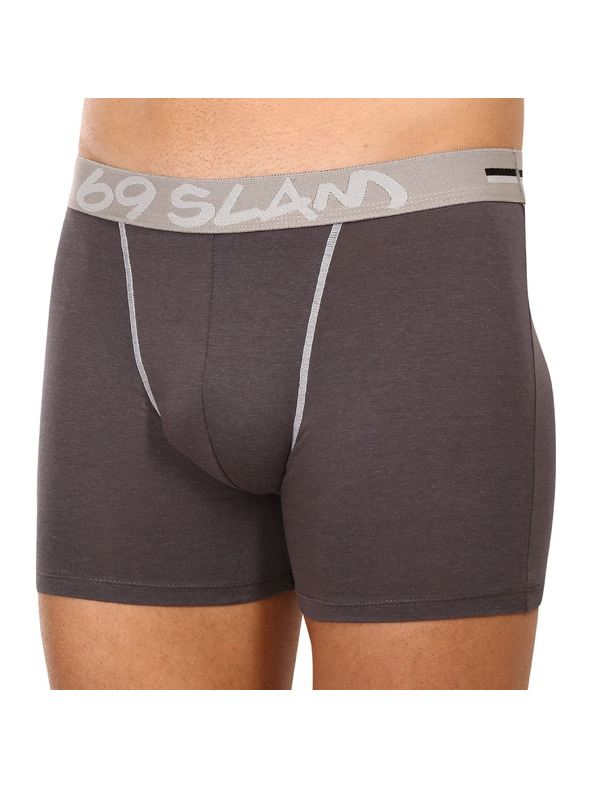 69slam Muške boksarice 69SLAM fit bamboo plain