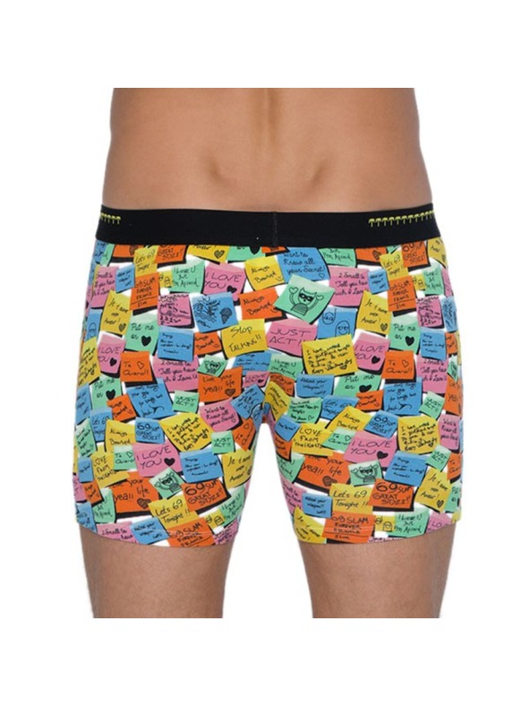 69slam Muške bokserice 69SLAM Fit Bamboo Post It