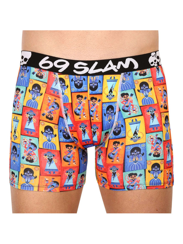69slam Muške bokserice 69SLAM fit mex card dylan
