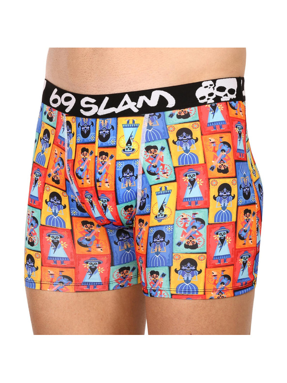 69slam Muške bokserice 69SLAM fit mex card dylan