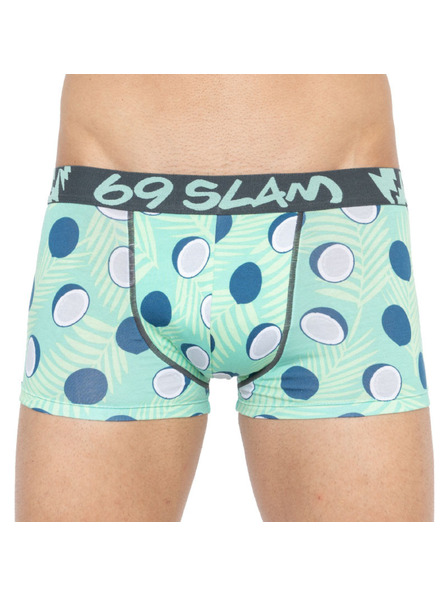 69slam Muške bokserice 69SLAM hip bamboo coco blue