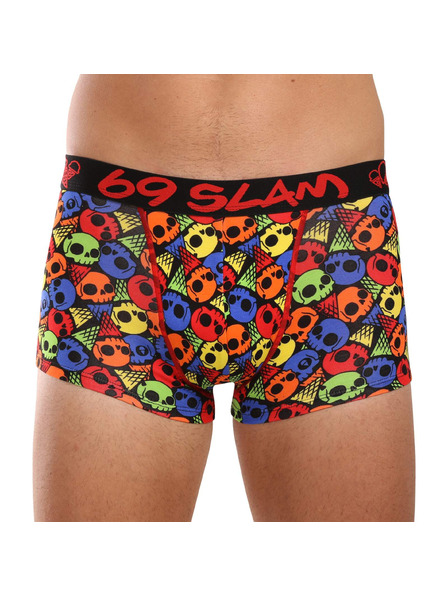 69slam Muške bokserice 69SLAM hip bamboo SKULL CONE