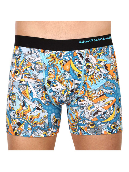 69slam Muške bokserice 69SLAM fit exotic sea dylan