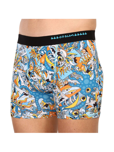 69slam Muške bokserice 69SLAM fit exotic sea dylan