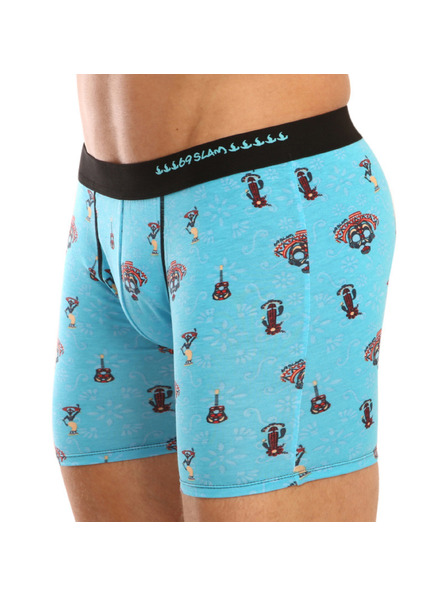 69slam Muške bokserice 69SLAM fit bamboo day of the dead