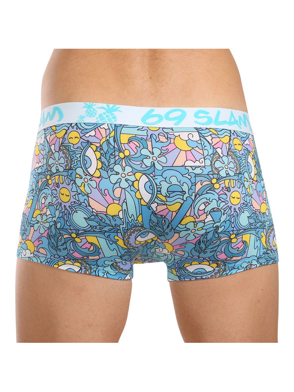 69slam Muške bokserice 69SLAM Hip TROPICAL VISION MASON