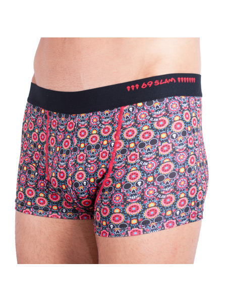 69slam Muške bokserice 69SLAM hip flower skull