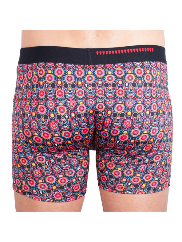 69slam Muške bokserice 69SLAM fit flower skull
