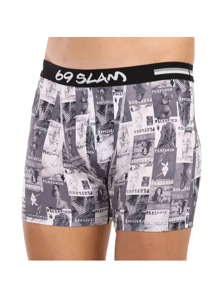 69slam Muške bokserice 69SLAM fit playloud magazine