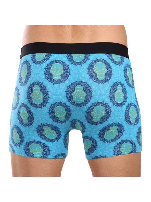 69slam Muške bokserice 69SLAM fit bamboo SKULL MANDALA