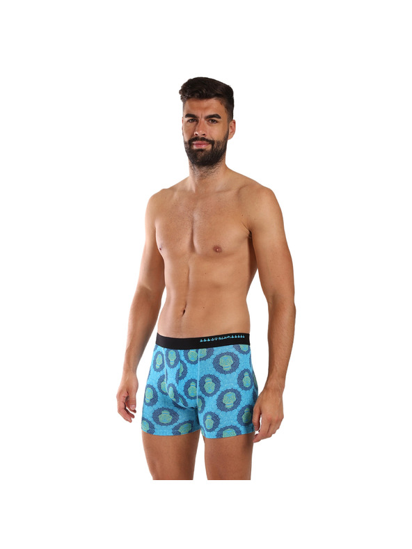 69slam Muške bokserice 69SLAM fit bamboo SKULL MANDALA