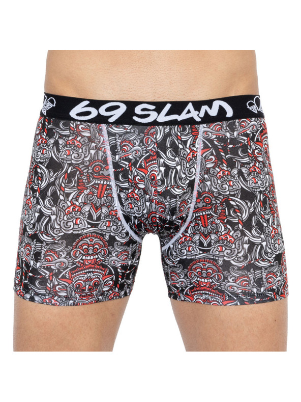 69slam Muške bokserice 69SLAM fit bamboo totem mask
