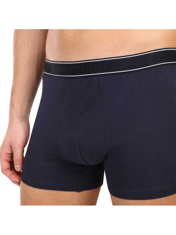 andrie Muške bokserice Andrie višebojne (PS 5828/dark blue)