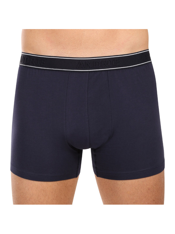 andrie Muške bokserice Andrie višebojne (PS 5828/dark blue)