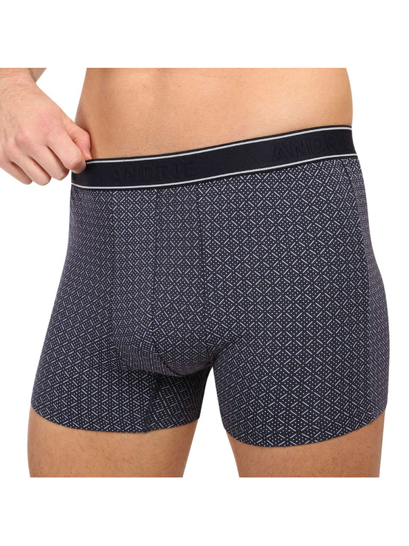 andrie Muške bokserice Andrie višebojne (PS 5636/grey)
