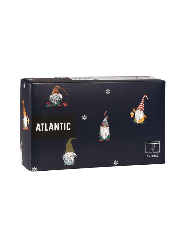 Atlantic Komplet od dva - muške bokserice Atlantic višebojne