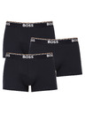 BOSS Komplet od tri - muške bokserice BOSS tamno plave