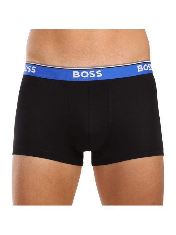 BOSS Komplet od tri - muške bokserice BOSS crne