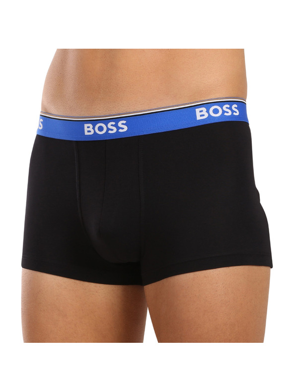 BOSS Komplet od tri - muške bokserice BOSS crne