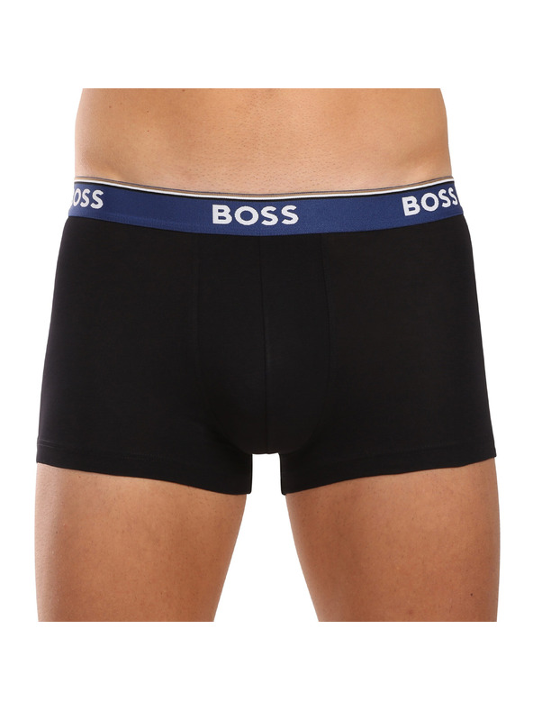 BOSS Komplet od tri - muške bokserice BOSS crne
