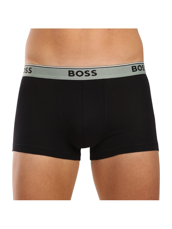 BOSS Komplet od tri - muške bokserice BOSS crne