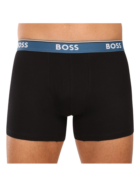 BOSS Komplet od tri - muške bokserice BOSS crne