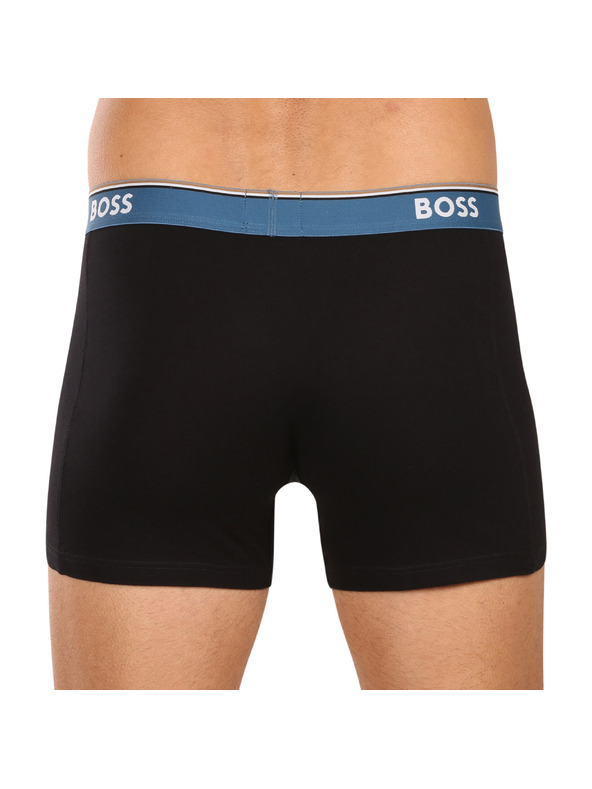 BOSS Komplet od tri - muške bokserice BOSS crne